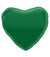 18" Emerald Green Heart