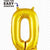 Air Filled Balloon 0 Gold