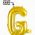 Air Filled Balloon G Gold