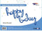 Cursive Happy B.Day - Blue