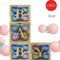 4 Pack Balloon Blocks - Gold