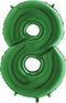 8 Balloon 40" Green