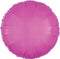 Bright Bubblegum Pink Round