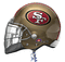 21" San Francisco 49ers Helmet