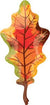 42" FALL OAK LEAF