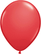 5" Qualatex Red Latex Balloon 100 Ct