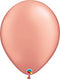 5" Qualatex Rose Gold Latex Balloon 100ct