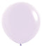 24" Pastel Matte Lilac 10ct