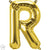 34" Gold Letter R