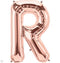 34" Rose Gold Letter R