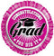18" Congratulation Grad Pink