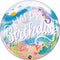 22" Mermaid Birthday Party Bubble