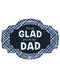 32" FATHERS DAY PLAID