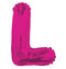 14" Hot Pink L Air Filled Balloon