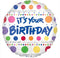 18" IT'S YOUR BDAY DOTS 2S - FLT