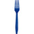 Cobalt Blu Plstc Forks