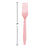 Classic Pink Plstc Forks