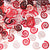 HOLLYWOOD CONFETTI RED SWIRLS