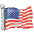 27" AMERICAN FLAG SHAPE FOIL-FLA