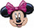 28" MINNIE MOUSE HEAD SHAPE - FL