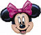 28" MINNIE MOUSE HEAD SHAPE - FL