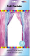 3'x8' Fringe Curtain - Pink/blue/lavender