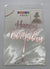 Acrylic Cake Topper Happy Birthday R. Gold