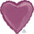 18" MET LAVENDER HEART FOIL