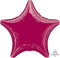 19" BURGUNDY STAR