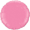 18" ROSE ROUND FOIL - FLAT