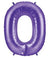 0 Balloon 40" Purple