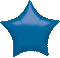 19" METALLIC BLUE STAR FOIL - FL