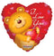 18" Bear I Love You
