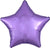 19" Pearl Lavender Star