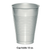 Shimmering Silver 13 Oz. Plastic Cup