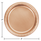 7" Foil Plate 8ct Rose Gold