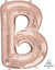 34" LETTER B ROSE GOLD - PKG