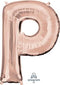 32" LETTER P ROSE GOLD - PKG