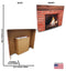 Holiday Fireplace 3D Standee 37.5" x 32.5" x 8"
