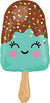 35" HAPPY ICE CREAM BAR SHP -FLT