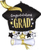 25" Satin Grad Cap & Diploma