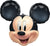 25" Mickey Mouse Forever Shape Head