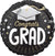 18" Congrats Grad Silver Cap