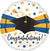 28" Blue & Gold Grad Congrats