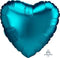 17" Lux Aqua Heart