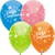 12" Feliz Cumpleanos Wrap Latex Balloon