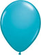 11" TROPICAL TEAL LATEX BALLOONS 100CT