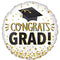 Congrats Grad White\gold