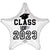 18" Class Of 2023 White