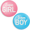 Gender Reveal Buttons
